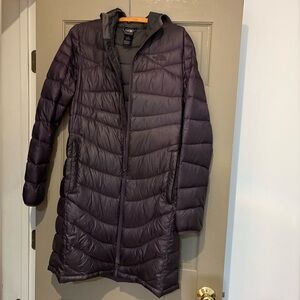 North Face Women’s Purple Puffer Coat